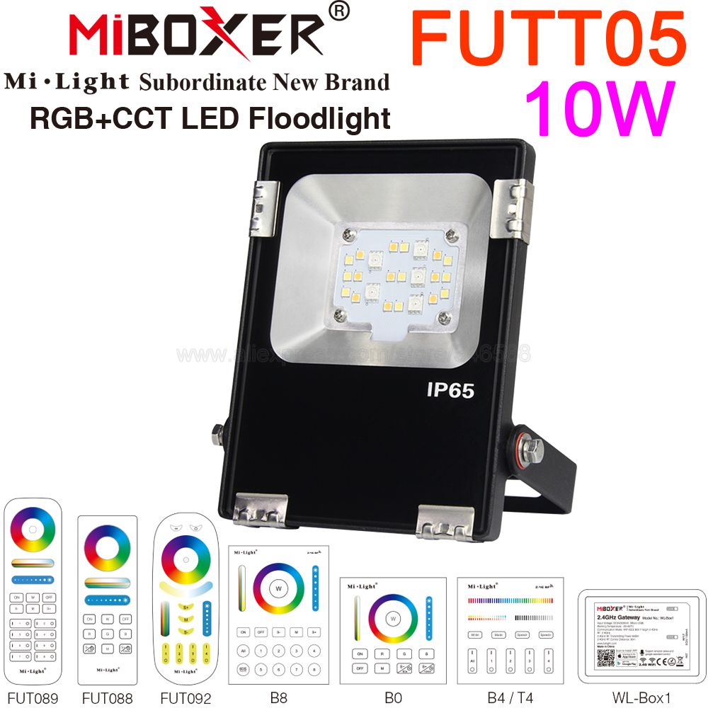 Outdoor Lighting Zigbee - MiBoxer FUTT05 กลางแจ้งสมาร์ท LED FloodLight 10W