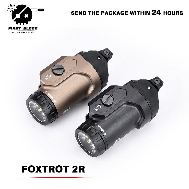 Outdoor Lighting Unit - ไฟฉายยุทธวิธี FOXTROT2R 700 ลูเมน ไฟฉายอเนกประสงค์สำหรับกิจกรรมกลางแจ้ง ป้องกันน้ำฝนและละอองน้ำ