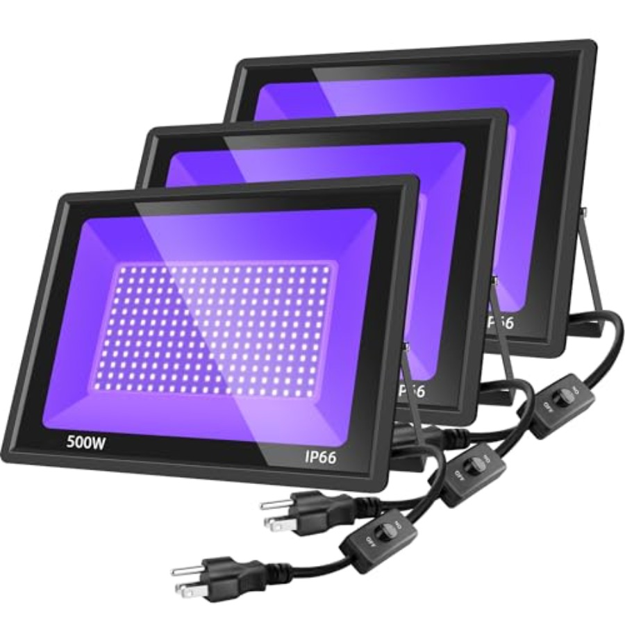 Lighting Wedding Outdoor - ปาร์ตี้ฮาโลวีน, ไฟเวที, สีเพ้นท์ตัว: ชุดไฟ LED สีดำ
