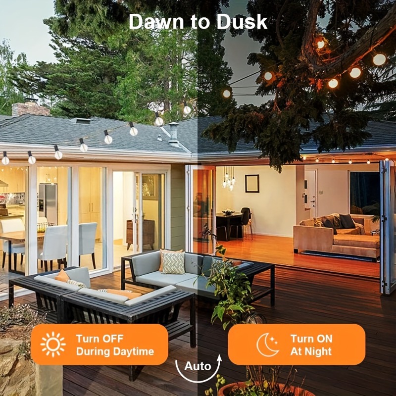 ไฟสายโซลาร์เซลล์ G40 ความยาว 6 - Outdoor Lighting Remote Control บทวิจารณ์และราคา