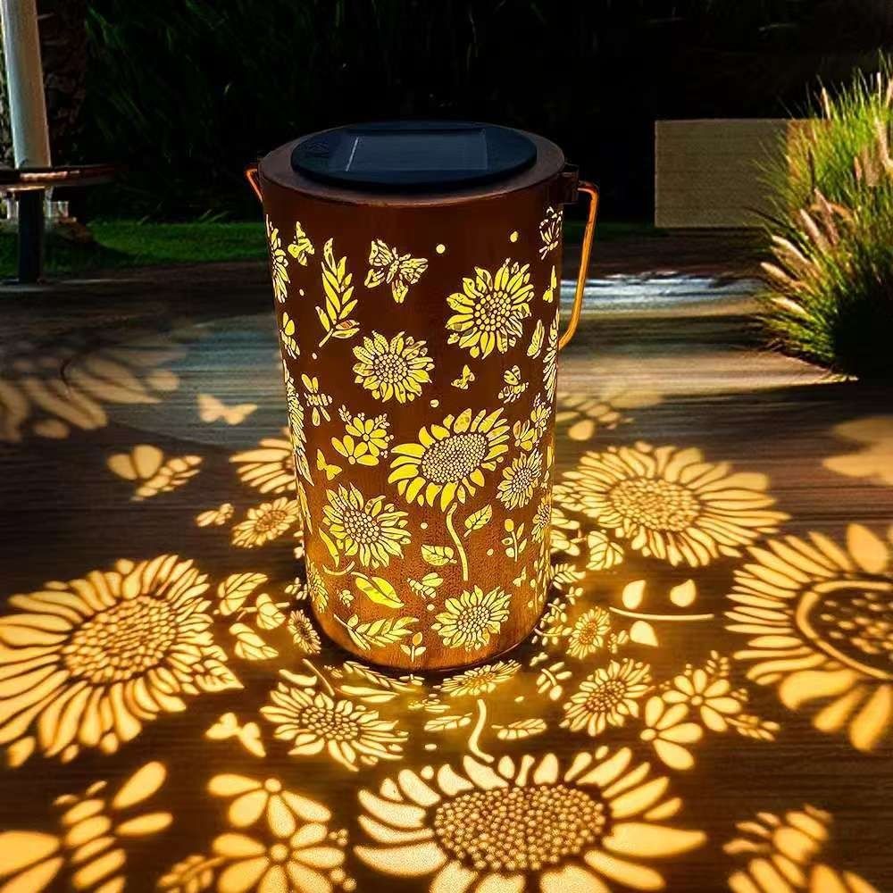ไฟดอกทานตะวัน แสงเงา ไฟกันน้ำก - Outdoor Lighting Driveway บทวิจารณ์และราคา