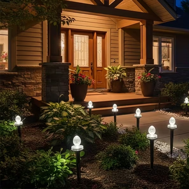 โคมไฟสวนพลังงานแสงอาทิตย์รุ่นใ - Lighting Wedding Outdoor บทวิจารณ์และราคา