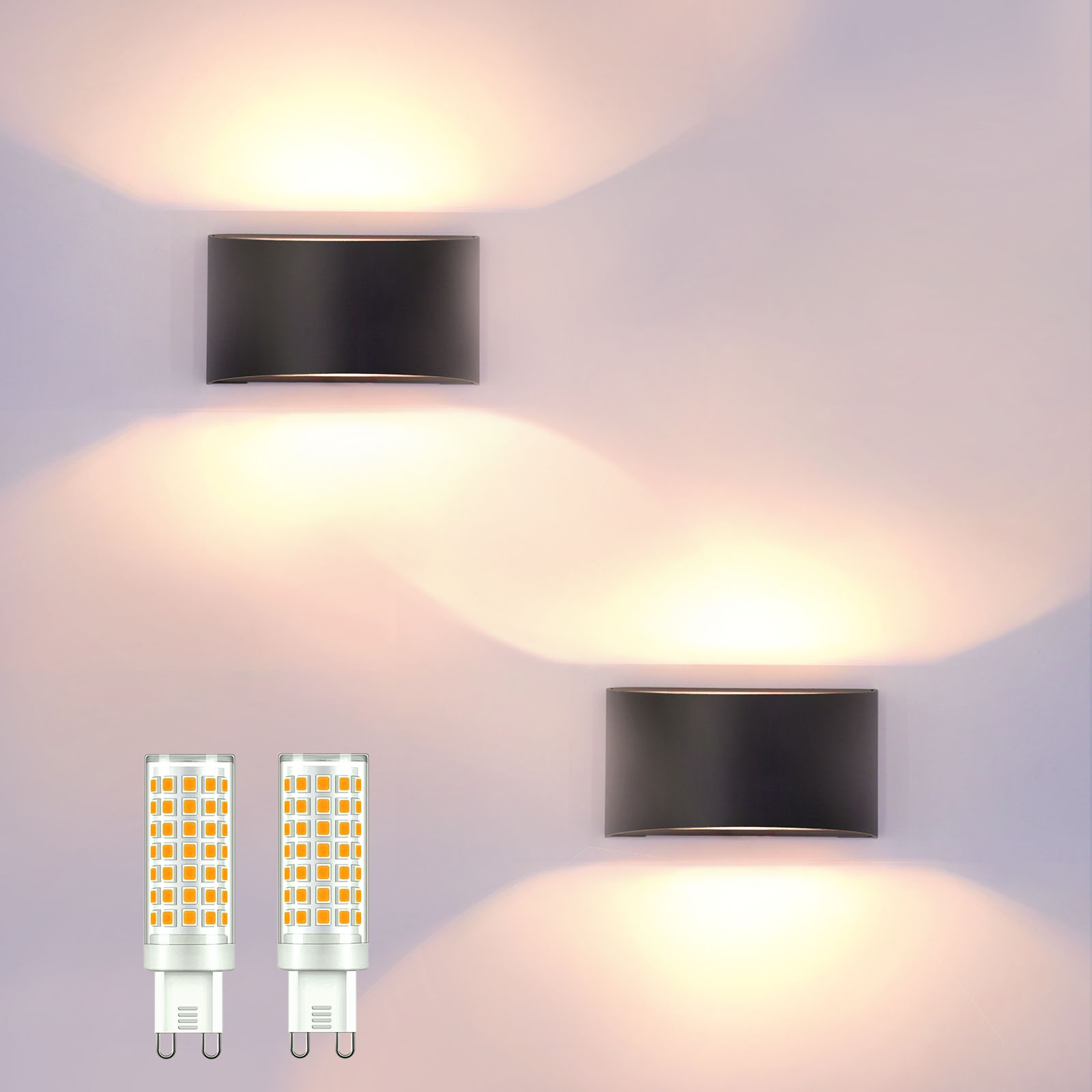 โคมไฟติดผนัง LED ดีไซน์ทันสมัย - Outdoor Lighting Hardwired บทวิจารณ์และราคา