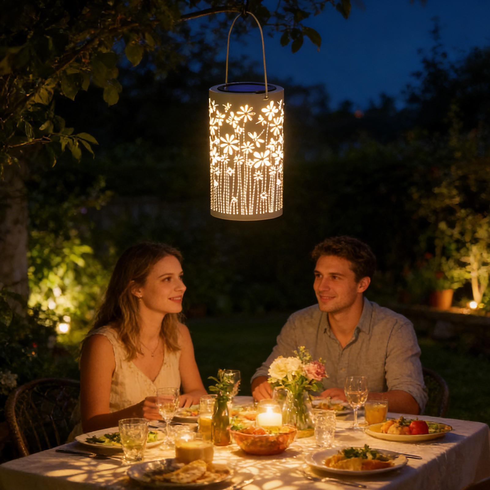 โคมไฟแขวนพลังงานแสงอาทิตย์ โคม - Outdoor Lighting Yard บทวิจารณ์และราคา