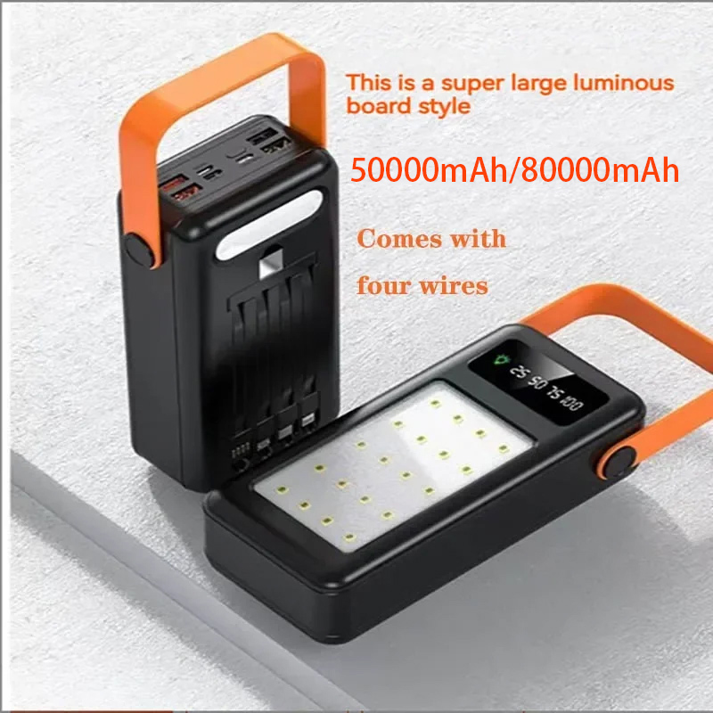 แบตเตอรี่สำรองพกพา 50000mAh 80 - Outdoor Lighting Kits บทวิจารณ์และราคา