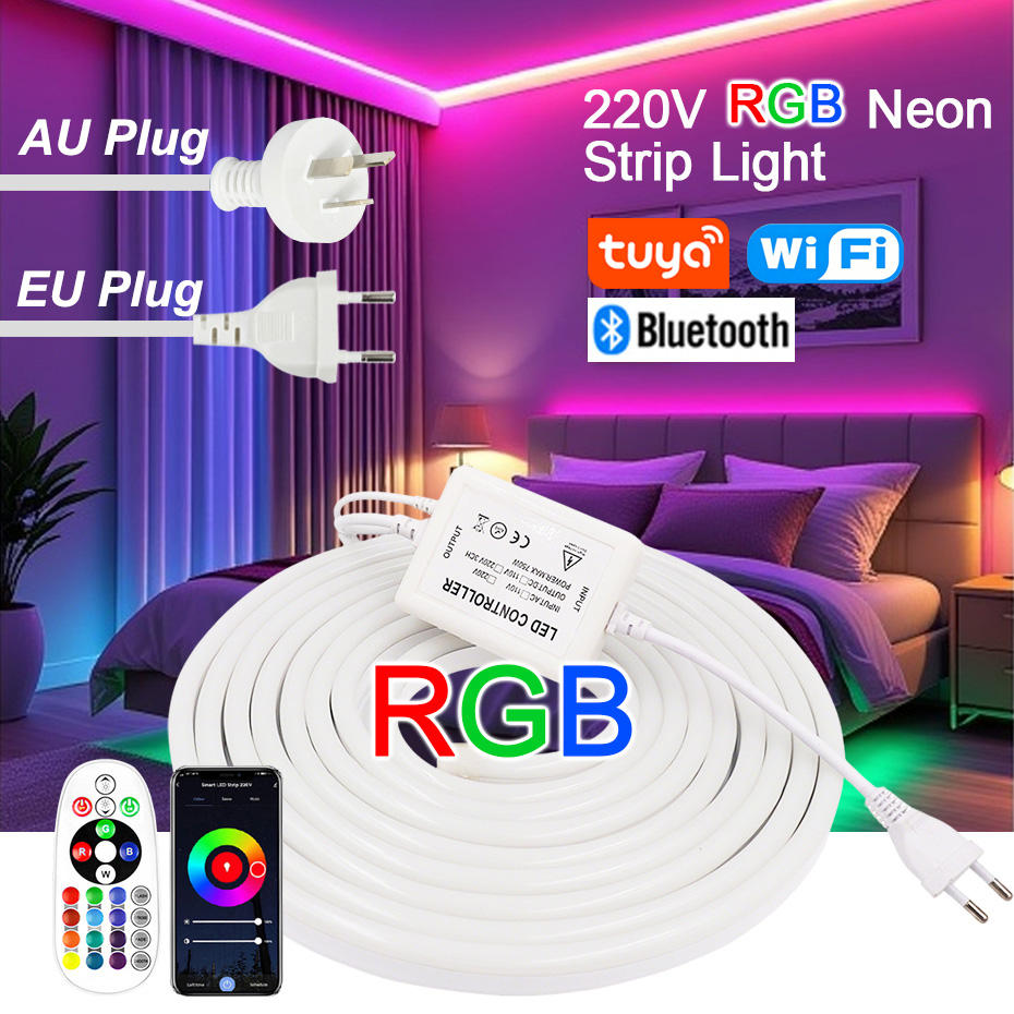 ไฟ LED RGB แบบเส้น 220V พร้อมป - Outdoor Lighting Timer Switch บทวิจารณ์และราคา