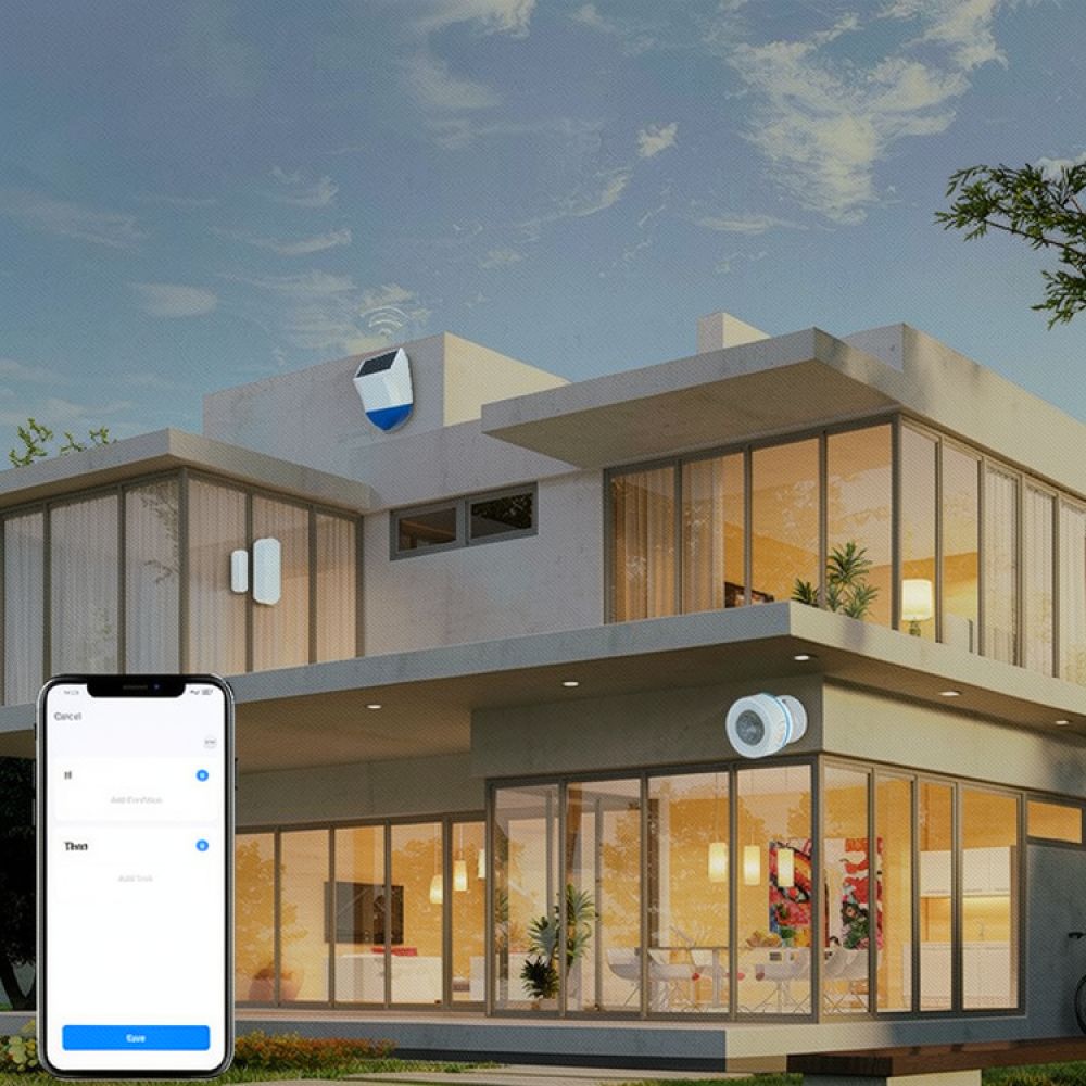 ระบบสัญญาณเตือนภัยโซลาร์ไร้สาย - Outdoor Lighting Zigbee บทวิจารณ์และราคา