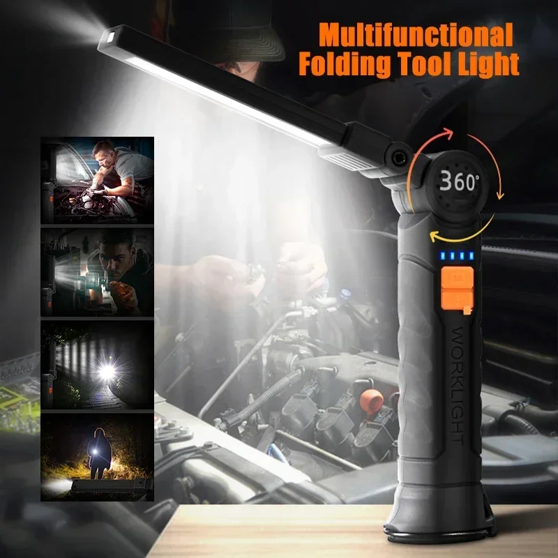 ไฟฉาย LED แบบชาร์จไฟได้พร้อมแม - Outdoor Lighting Unit บทวิจารณ์และราคา