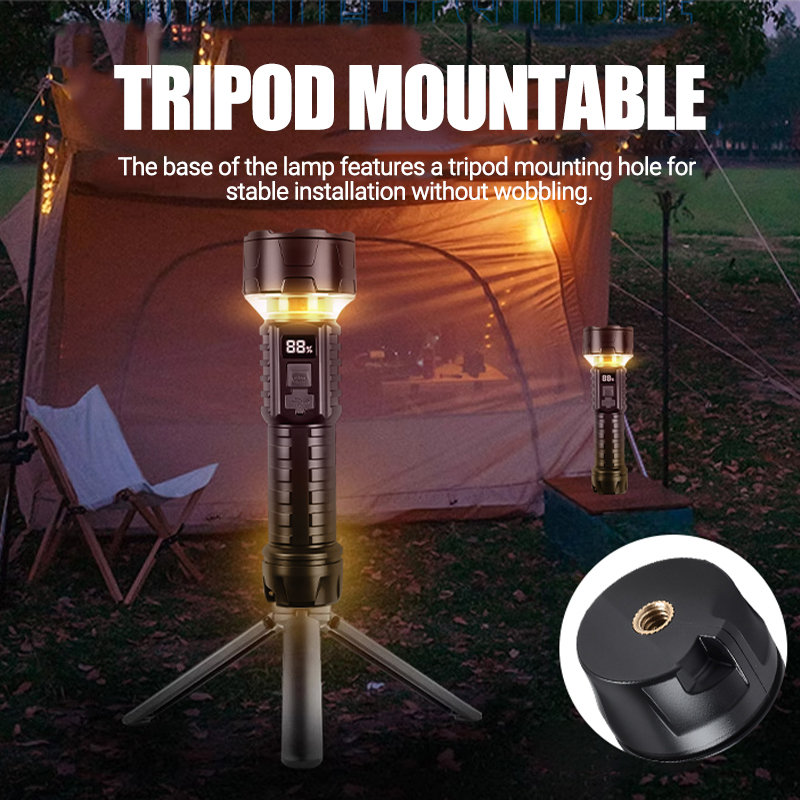 ไฟฉาย LED แบบ COB แบบชาร์จไฟได - Outdoor Lighting Unit บทวิจารณ์และราคา