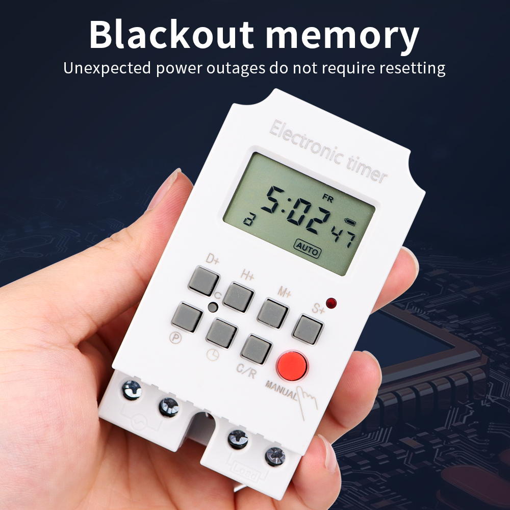 สวิตช์นาฬิกาดิจิตอล25A KG316S  - Outdoor Lighting Timer Switch บทวิจารณ์และราคา
