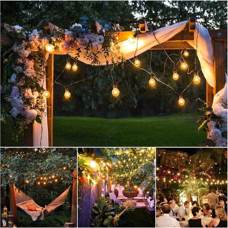 สายไฟ LED สำหรับตกแต่งภายนอก 6 - Lighting Wedding Outdoor บทวิจารณ์และราคา