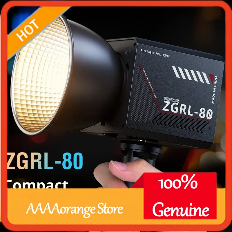 ไฟวิดีโอ LED COB ZGRL80 80W แบ - Outdoor Lighting For Photography บทวิจารณ์และราคา