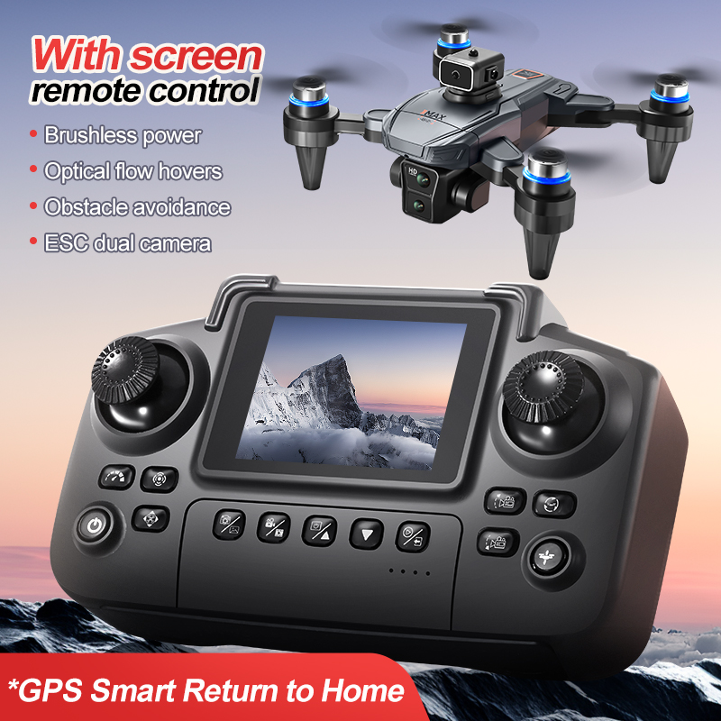GPS RC Drone พร้อมหน้าจอ 4K Pr - Outdoor Lighting Remote Control บทวิจารณ์และราคา