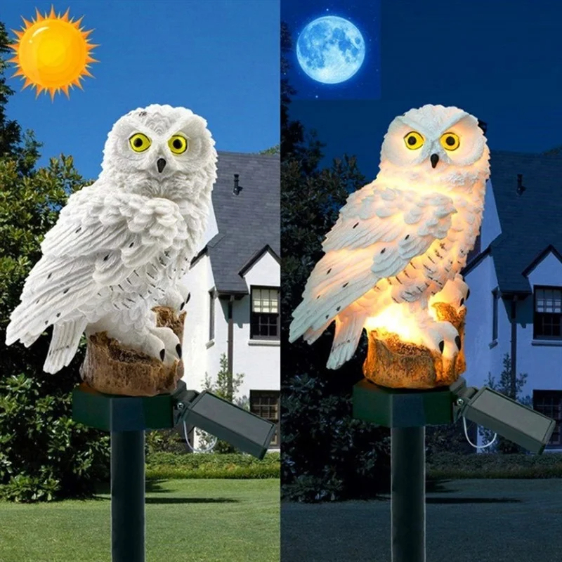 ไฟสวนรูปนกฮูกพลังงานแสงอาทิตย์ - Outdoor Lighting Unit บทวิจารณ์และราคา