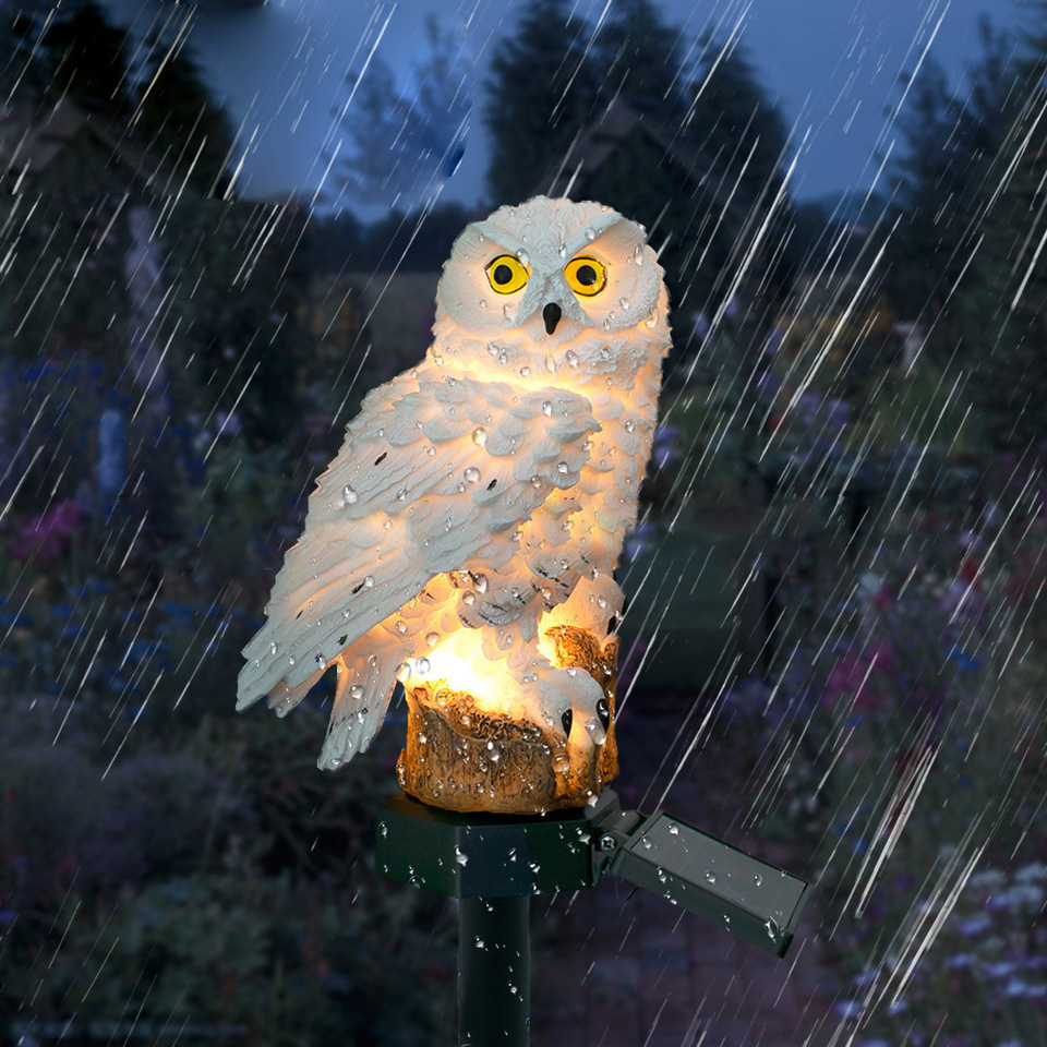 ไฟสวนรูปนกฮูกพลังงานแสงอาทิตย์ - Outdoor Lighting Unit บทวิจารณ์และราคา