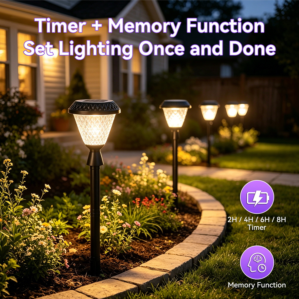 โคมไฟเสาพลังงานแสงอาทิตย์ IP65 - Outdoor Lighting Remote Control บทวิจารณ์และราคา