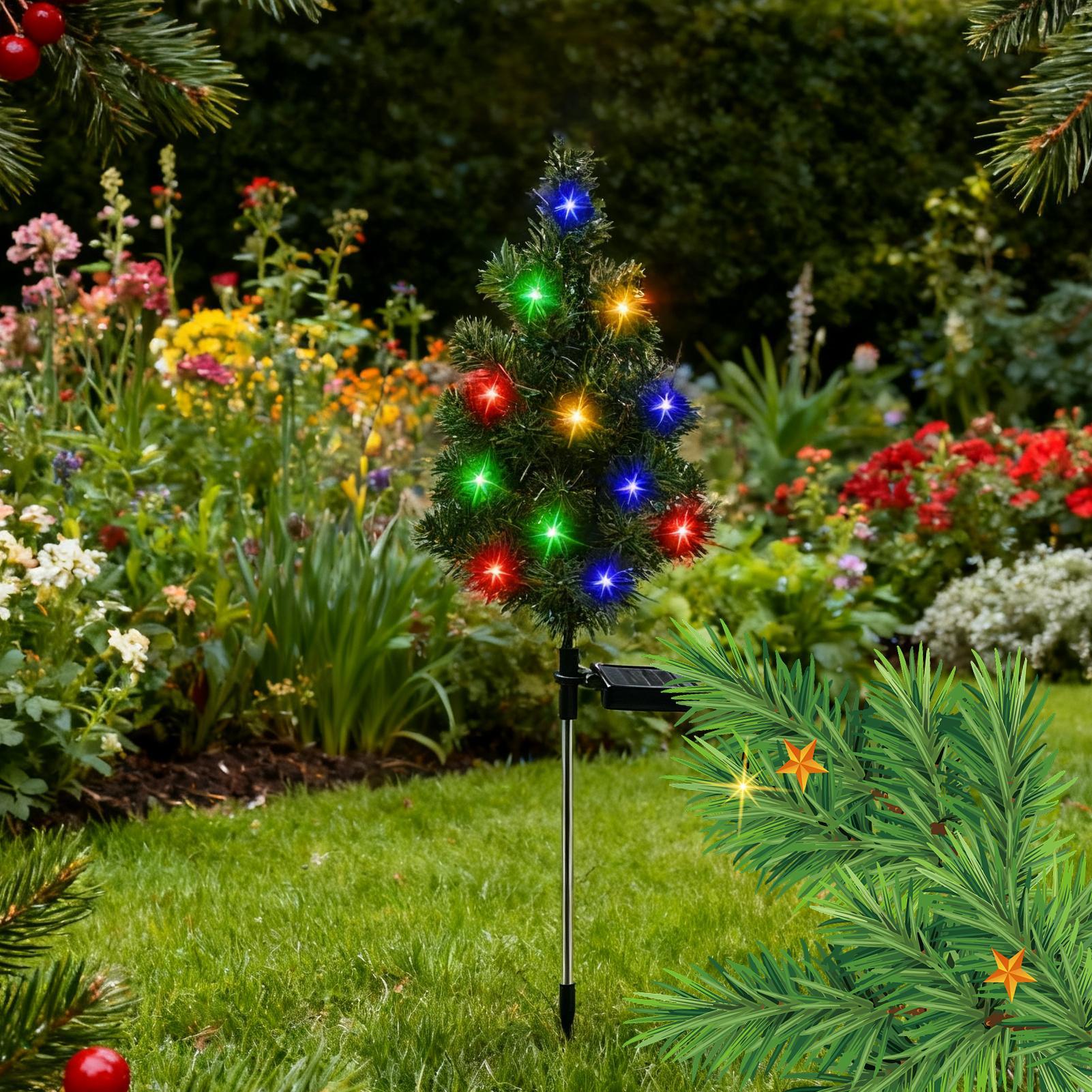 ไฟประดับต้นคริสต์มาสพลังงานแสง - Outdoor Lighting Driveway บทวิจารณ์และราคา