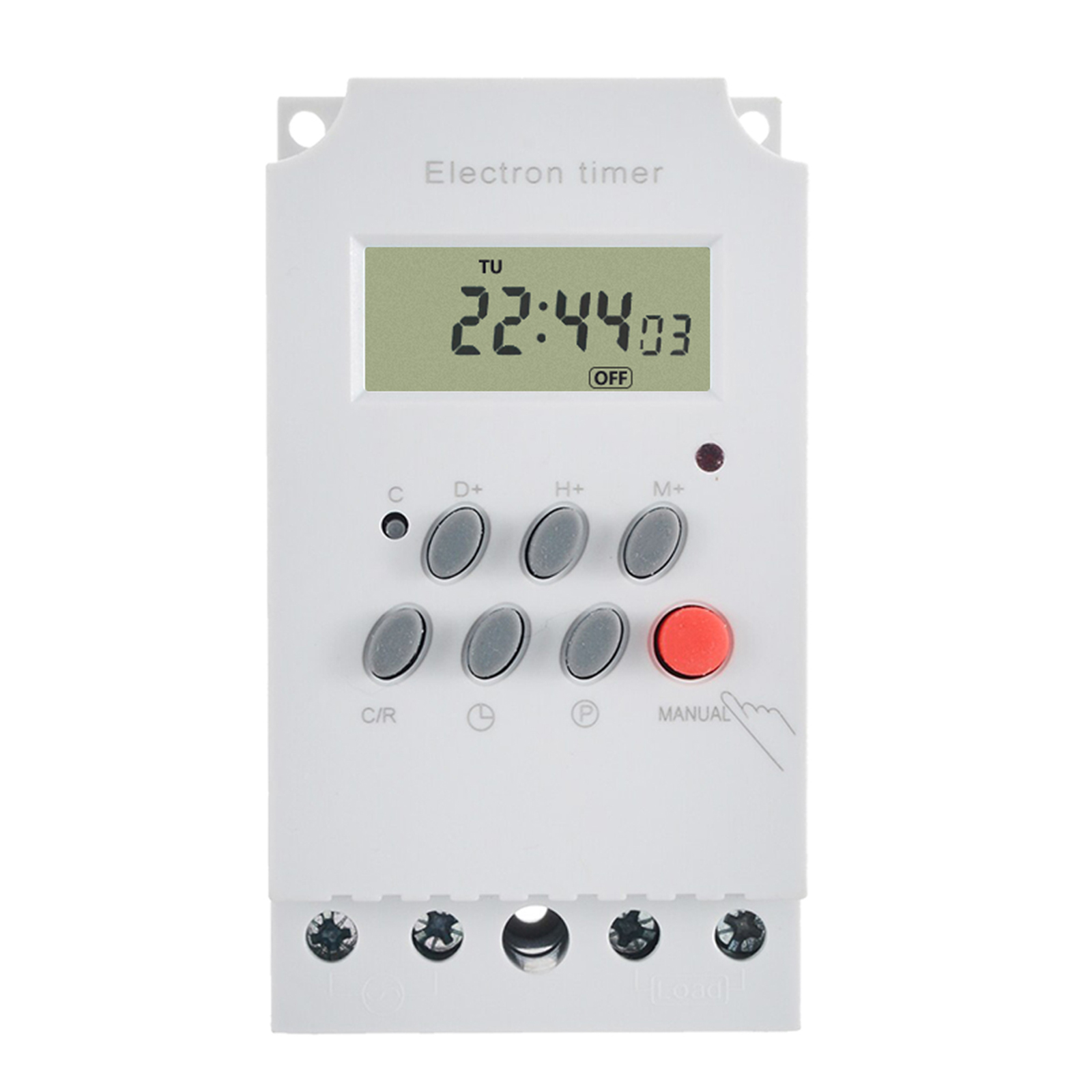 AC 220V 25A Digital Programmab - Outdoor Lighting Timer Switch บทวิจารณ์และราคา
