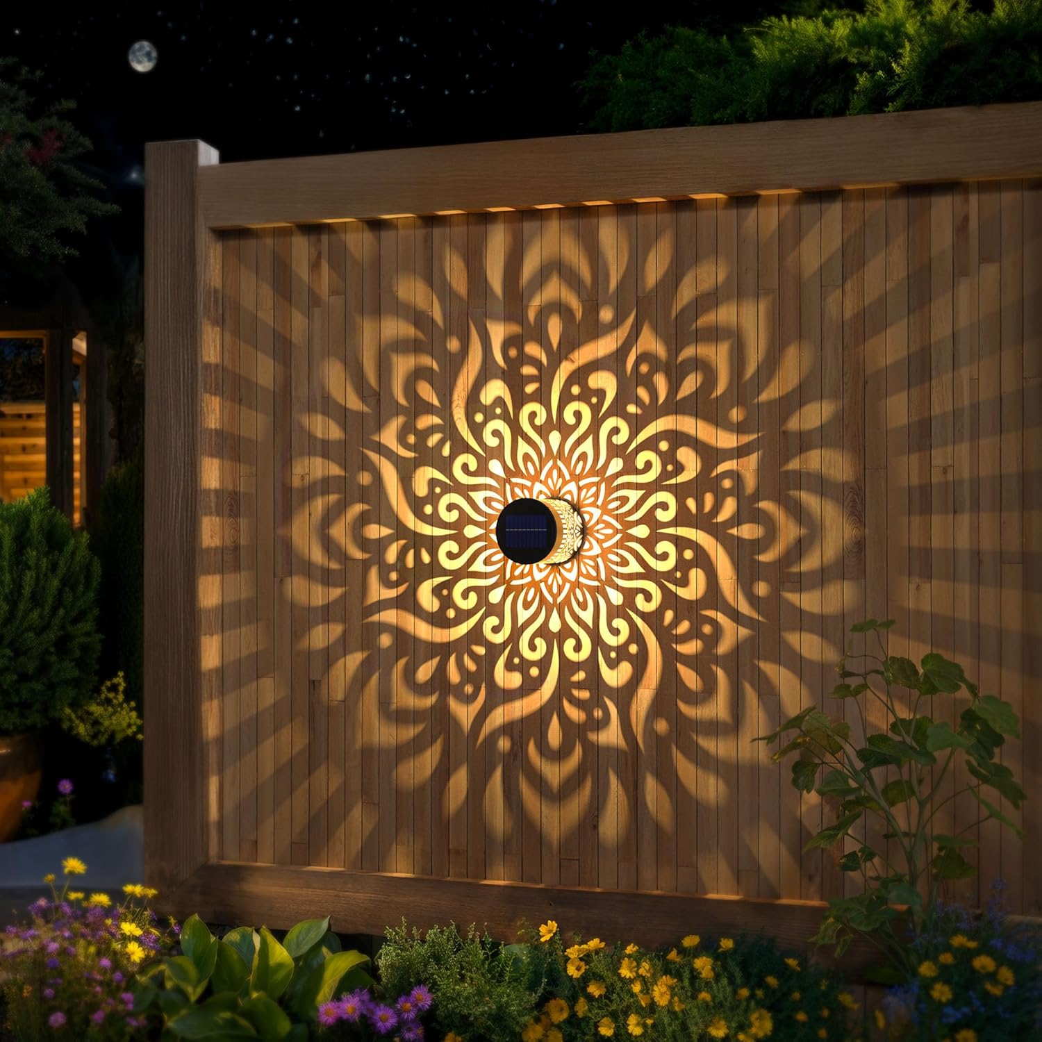 ชุดโคมไฟสวนพลังงานแสงอาทิตย์ 2 - Outdoor Lighting Driveway บทวิจารณ์และราคา