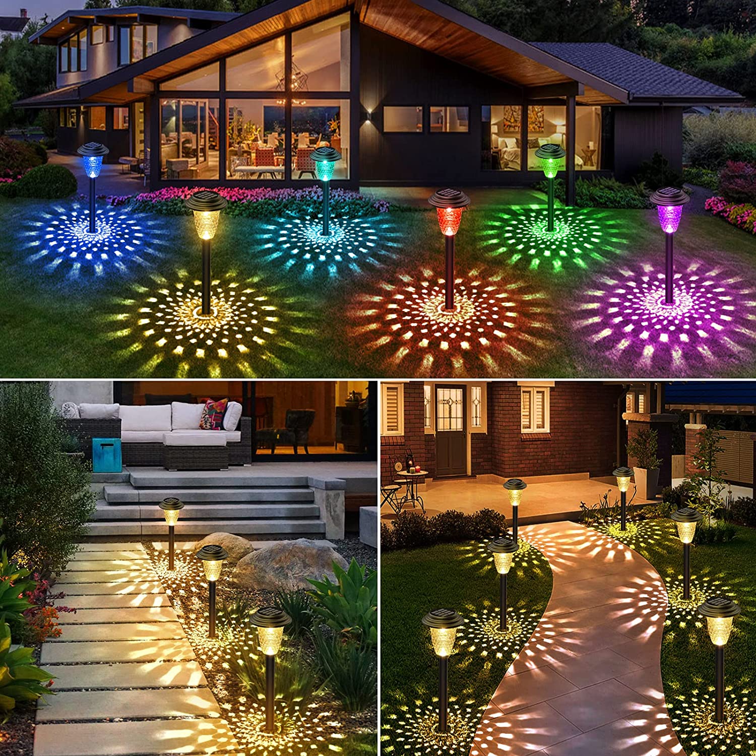 ไฟทางเดินพลังงานแสงอาทิตย์โคมไ - Outdoor Lighting Driveway บทวิจารณ์และราคา