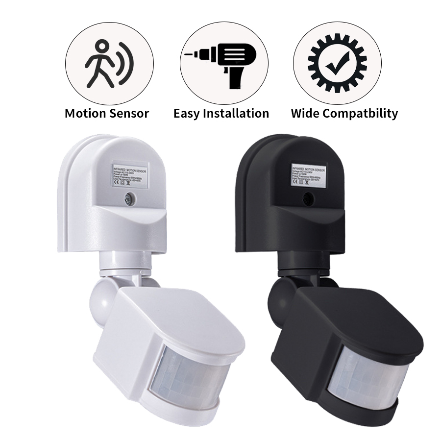 PIR Motion Sensor 220V 110V 12 - Outdoor Lighting Timer Switch บทวิจารณ์และราคา
