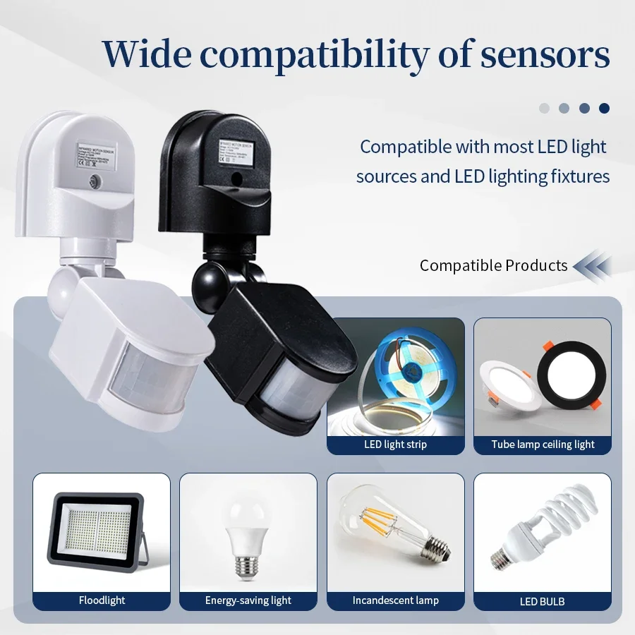 PIR Motion Sensor 220V 110V 12 - Outdoor Lighting Timer Switch บทวิจารณ์และราคา