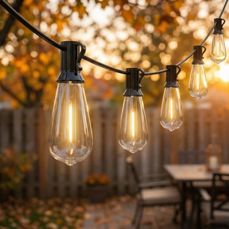 ไฟประดับสายรูปมะละกอ LED พลังง - Solar Path Light บทวิจารณ์และราคา