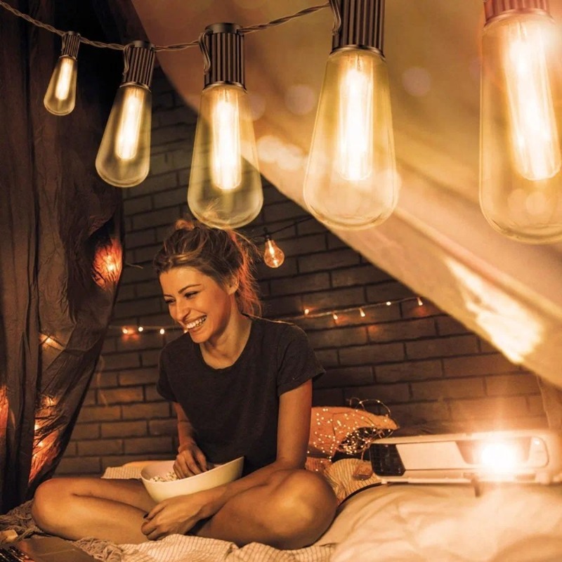ไฟประดับสายรูปมะละกอ LED พลังง - Solar Path Light บทวิจารณ์และราคา