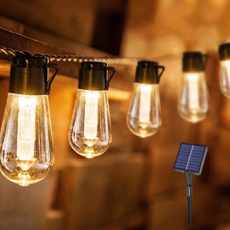 ไฟประดับสายรูปมะละกอ LED พลังง - Solar Path Light บทวิจารณ์และราคา