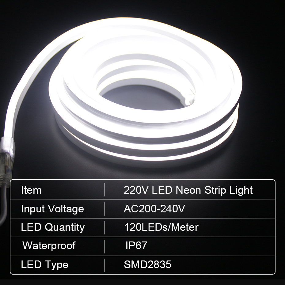 ไฟนีออน LED แบบเส้น 220V 2835  - Outdoor Lighting Timer Switch บทวิจารณ์และราคา