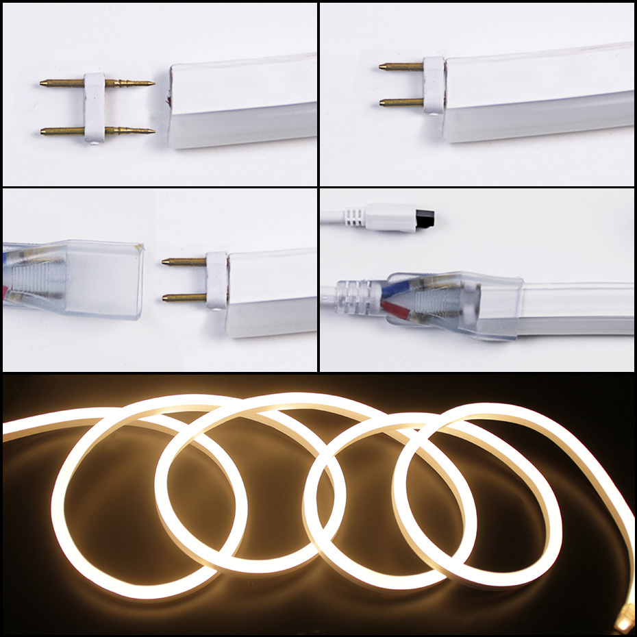 ไฟนีออน LED แบบเส้น 220V 2835  - Outdoor Lighting Timer Switch บทวิจารณ์และราคา