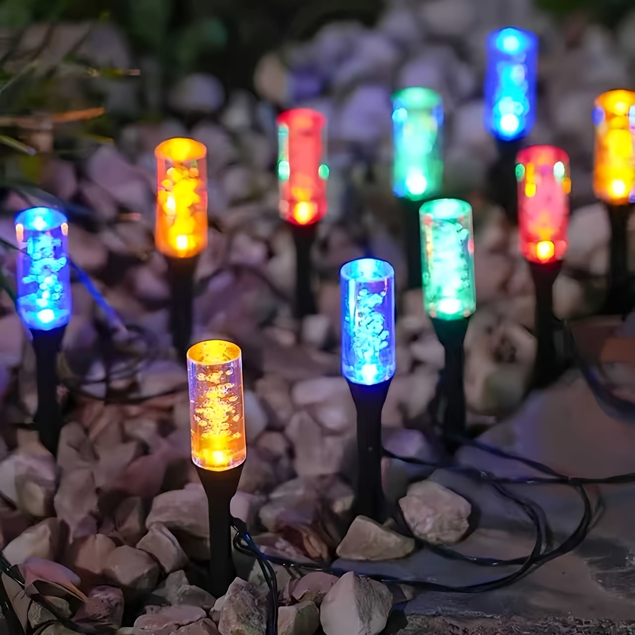 ไฟโซลาร์แบบหลอดฟองอากาศ ไฟทางเ - Outdoor Lighting Driveway บทวิจารณ์และราคา