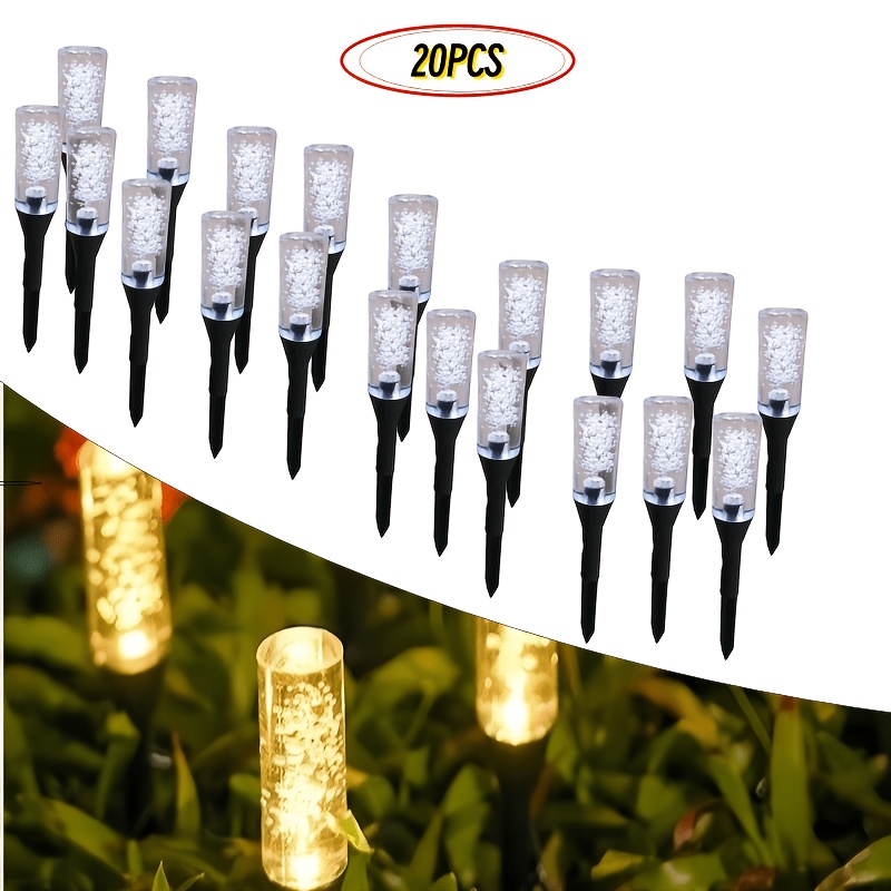 ไฟโซลาร์แบบหลอดฟองอากาศ ไฟทางเ - Outdoor Lighting Driveway บทวิจารณ์และราคา